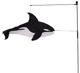 Swimming Orca Garden Stake