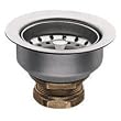 MOEN 3-1/2" Basket Strainer STAINLESS STEEL 22036