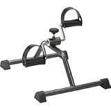 Drive Medical Pedal Exerciser with Attractive Silver Vein Finish, Silver Vein (Knock down)