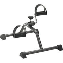 Drive Medical Pedal Exerciser with Attractive Silver Vein Finish, Silver Vein (Knock down)
