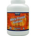 NOW Foods Whey Protein Isolate, 100% Pure 5Lb