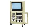 Video Cabinet Mobile Shelf Storage All Welded