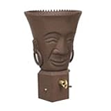 Gas Tiki Torches Polynesian Rustic Brown Natural Gas Torch Head