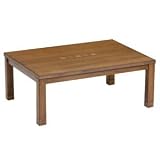 協立工芸 家具調コタツ(80×80cm)【暖房器具】アート80 ア-ト80Eの画像
