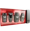 Drakkar Noir by Guy Laroche for Men - 4 Pc Gift Set 3.4oz EDT Spray, 3.4oz After Shave Balm, 2.6oz Deodorant Stick, 1.7oz All Over Cleanser