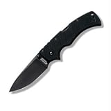 Cold Steel 58AL Cold Steel American Lawman Folding Knife Black Plain Drop Point 3.5