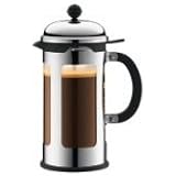 Bodum Chambord 8-Cup French Press Coffee Maker, Silver