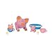 Toy Teck Teacup Piglets Mommy And Piglets Bedtime Set