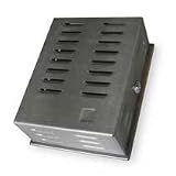 Industrial Grade 2EWE7 Thermostat Guard, H 9 3/16, Solid and Ring