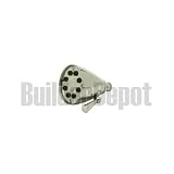 3-1/2 Showerhead With 8 Shower Jets Chrome Plated