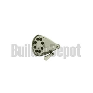 3-1/2 Showerhead With 8 Shower Jets Chrome Plated