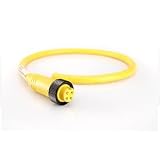 1m (3.3 ft) 4-Pin Sine Factory Automation Female Cable (Straight Plug) - 16 AWG STOOW Rated