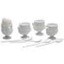 RSVP 8 Piece Egg Cup & Spoon Set