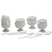 RSVP 8 Piece Egg Cup & Spoon Set