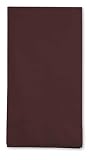Chocolate Brown Guest Towel, 3 Ply, Solid (12pks Case)