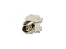 Channel Master BNC White Snap-In Keystone Insert Female to Female