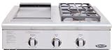DCS Liberty Propane Gas Side Burner And Griddle Unit - Built-In