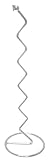 Aquatico Vertical Zig Zag Toilet Tissue Reserve, Tear Drop Shape Top, Chrome
