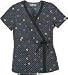 Scrubs - Cherokee Body Coming Up Roses Mock Wrap Scrub Top