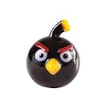 Angry Birds 1 Inch Glass Mini Figure Limited Edition Black BirdIMAGE