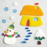 Christmas Decoration Gel Window Sticker