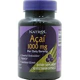 Natrol Acai Berry 1000mg per daily serving - 60 caps