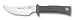 Muela 7.75-Inch Fixed Blade Skinner Knife, Kraton Handle