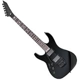 KH202 Kirk Hammett Signature Model Left Handed Electric Guitar (Black)