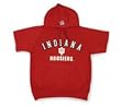 Indiana Hoosiers Hooded Short Sleeve Sweatshirt