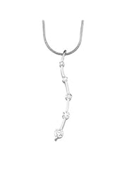 Ann Harrington Jewelry 14k White Gold 1/2 Ct Tw Journey Diamond Pendant Necklace