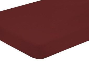 400 Thread Count Premium Quality Queen-XL Fitted Sheet (+22 Inch) Deep Pocket Wine Solid