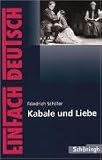 EinFach Deutsch - Textausgaben: Kabale und Liebe. Mit Materialien: Ein b�rgerliches Trauerspiel