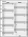 Filofax 2011 A5 Year Planner Vertical