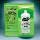 Eyesaline Single Eye Wash Station, 13w x 4-1/2d x 14h