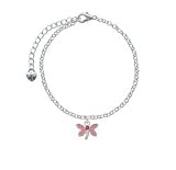 Pink Dragonfly with Swarovski Crystal Elegant Charm Bracelet [Jewelry]