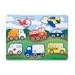 Melissa & Doug Vehicles Peg Puzzle