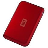 Western Digital 160GB Passport External USB 2.0 Hard Drive - Limited Edition Ruby Red