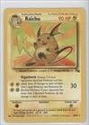 Pokemon - Raichu (Pokemon TCG Card) 1999 Pokemon Fossil Booster Pack [Base] Unlimited #29