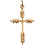 Yellow Gold Filled Cross Pendant