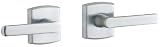 Baldwin 5485.264.PASS Soho Lever Passage Set, Satin Chrome