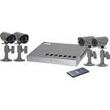Lorex Shs-4Qm2 4-Channel Color Quad Video Surveillance System