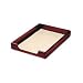 Rolodex 23360 Elegant Warm Metropolitan Look. Desk Tray, Legal, Mahogany
