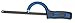 Westward Mini Hacksaw, 12 in Blade, 24 TPI, Alum/TPR - 46A923