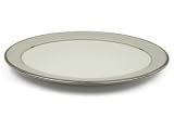 Lenox Ivory Frost Platinum Banded Ivory China 16-Inch Oval Platter