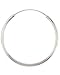 Sterling Silver 1-3/4-Inch Hoop Earrings