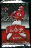 2006 Upper Deck Flair Showcase Baseball Cards Unopened Hobby Pack (5 cards/pack, 2 memorabilia cards per box plus randomly inserted autographs and 1 insert or short-printed card per pack!)