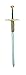 Disguise Men's Royal Sword Costume Accessory
