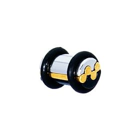 2 Gauge Stainless Steel Puzzle Plug