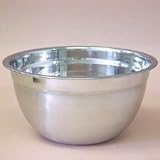 Roscan Stainless Steel German Mix Bowl 3 Quart Duo Finish