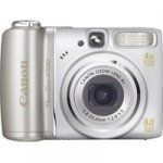 Bundle: Canon Powershot A580 8.0 MP Digital Camera with Euro 2008 Ball